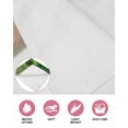 thumbnail image 6 of St. Patrick's Day Kitchen Dish Towels for Drying Dishes Set of 2, Ombre Green Shamrock Gold Lucky Love Spring Waffle Weave Microfiber Hand Tea Bathroom Towels Quick Dry & Absorbent Towel 15.7x23.6, 6 of 7