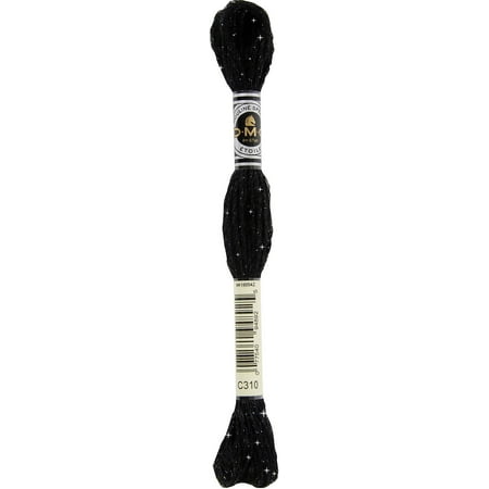 UPC: 0077540948925 | DMC 6-Strand Etoile Embroidery Floss 8.7yd-Black