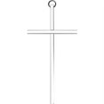 thumbnail image 3 of 6 inch Plain Polished Silver Finish Cross, 3 of 3