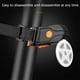 thumbnail image 3 of Smart Bike Tail Light Ultra Bright, Bike Light Rechargeable, IPX6 Waterproof LED Bicycle Lights, 5 Mode Bike Tail Light Fits Any Road Bikes, 3 of 5