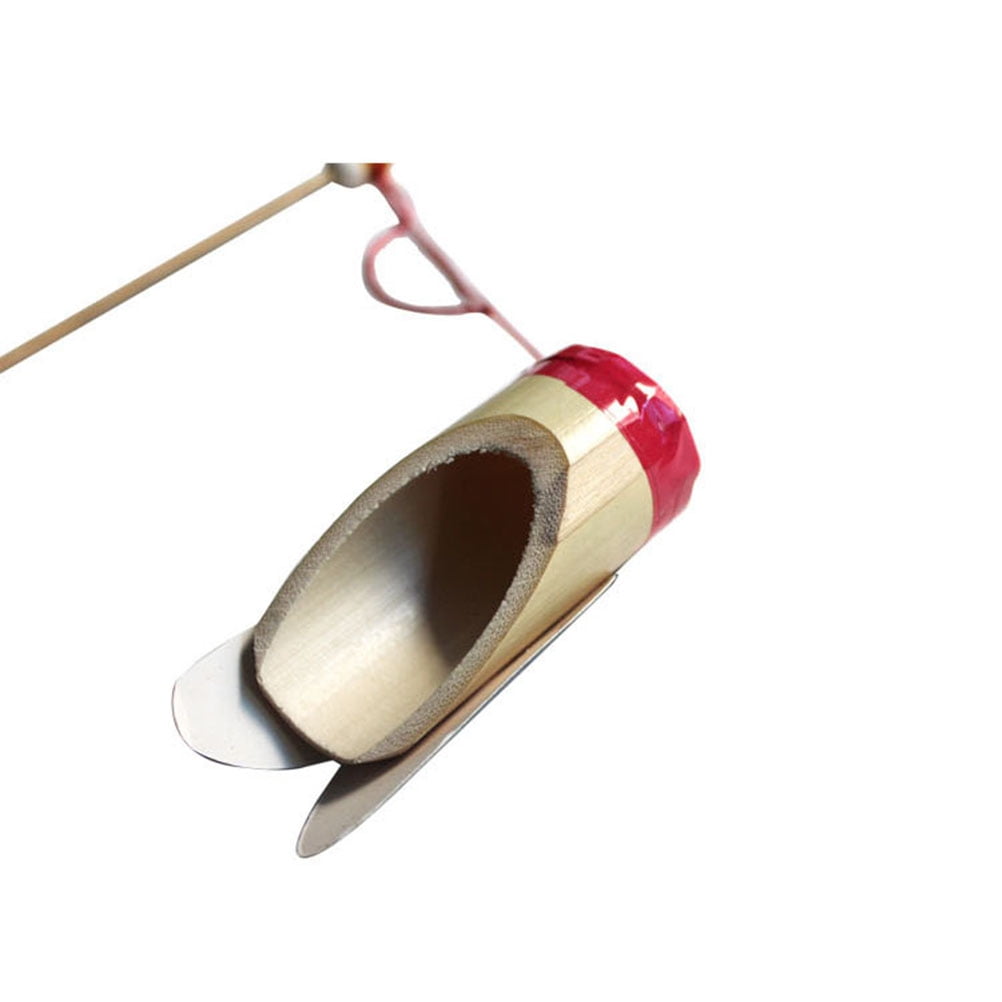 Traditional Chinese Bamboo Cicadas Toy DIY Handmade Novelty Noise Maker Toy for Toddlers Kids