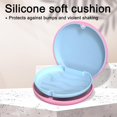 thumbnail image 3 of ARGOMAX Aligner Case, Retainer Case, Braces Box, 1 Piece Orthodontic Box (Pink + Light Blue Silicone)., 3 of 6