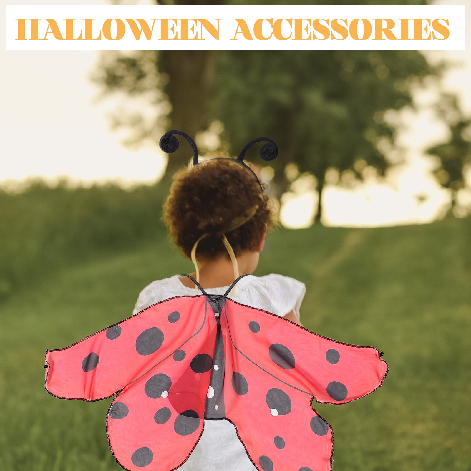 Ladybug Costume/ Wings and Mask / Handmade in USA / Bug Costume / Soft  Wings and Detailed Mask / Fits 2-8 Years 