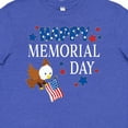 thumbnail image 4 of Inktastic Happy Memorial Day Eagle Youth T-Shirt, 4 of 5