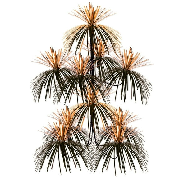 12 Pack Beistle Halloween Firework Chandelier - orange/black