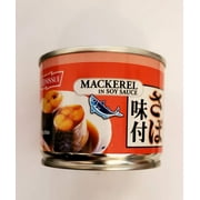 Nissui Saba fish can (Mackerel in teriyaki Soy Sauce ) 6.7oz
