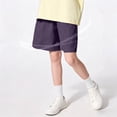 thumbnail image 5 of Guluxicc Kids Boys Athletic Shorts Elastic Waist Summer Solid Color Moisture Wicking Drying Shorts for Casual Activities, 5 of 8