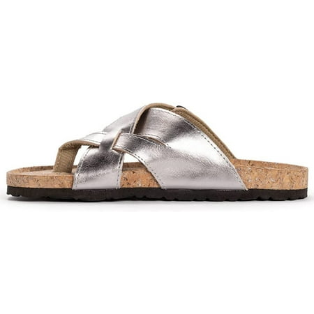 

QUIETTCEX Terra Turf Shayna Womens Sandal 9 B(M) US Silver