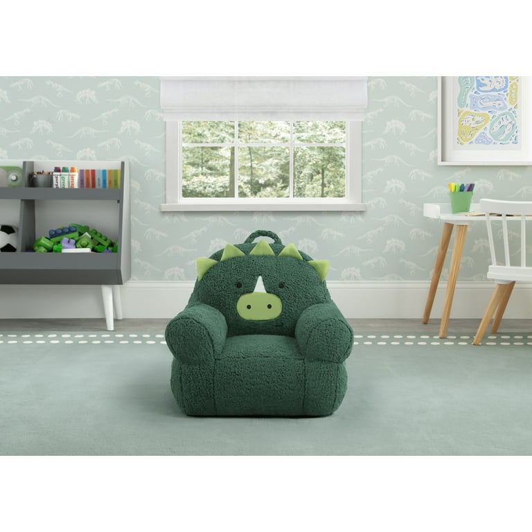 Delta Children Dinosaur Cozee Buddy Chair, Green - Walmart.com