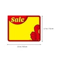 thumbnail image 2 of Panneaux de Prix Papier Jaune 50 Pcs 3.5x2.8in, 2 of 8