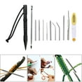 thumbnail image 4 of 4/9/12Pcs Lacing Stainless Steel Tool Set Fid Lacing Stitching, 4 of 8