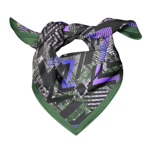 Bimba Womens Square Head Bandanas Summer Neck Wrap Scarf-40 x 40 Inches