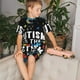 thumbnail image 4 of Balery I Love With Autism To The Moon And Back Conjunto de Pijama Infantil de Manga Corta con Estampado – Ropa de Dormir de Algodón Suave-Medium, 4 of 6