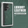 thumbnail image 3 of Sheepskin Magnetic Case For Samsung S24 Ultra S23 S22 S21 S20 FE S10 Capa For Samsung Note 20 Ultra 10 Matte Leather Phone Cover, 3 of 5