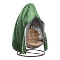 thumbnail image 2 of Patio Hanging Chair Cover with Adjustable X-Lock System and Zipper, Easy On Easy Off, Heavy Duty 100% Waterproof 600D Oxford Swing Egg Chair Winter Cover, 2 of 7