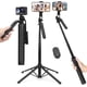 thumbnail image 1 of Selfie Stick Tripod de 70" con Luz y  Remoto - Trípode de Metal Extensible y Portátil para , , , Grabación de Video y Vlogs - Soporte Completo para Teléfono y Cámara, 1 of 7