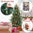 thumbnail image 6 of Dragon Advent Calendar 2025 Christmas Tree Hanging Ornaments Xmas Vacation Advent Calendar 24 Days Countdown Calendar 2D Acrylic Pendants Christmas Decorations, 6 of 8
