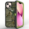 thumbnail image 2 of For Apple iPhone 14 6.1 inch Heavy Duty Armor Shockproof Protective Hybrid Case Cover With Clip Camouflage/Green, 2 of 3