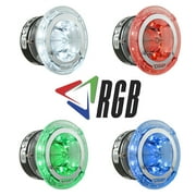 DS18 PRO 1.75 RGB LED Super Bullet Tweeter, 600 Watts, Car Speakers