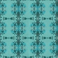 thumbnail image 1 of Ahgly Company Indoor Square Patterned Dark Cyan Green Area Rugs, 7' Square, 1 of 6