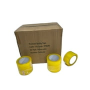 Heavy Duty Clear Carton Sealing Packing Tape | 36 Roll Box 2.2 M 2 x 110 Yards