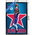 thumbnail image 3 of Trends International NBA Philadelphia 76ers - Joel Embiid 20 Wall Poster 24.25" x 35.75" x .75" Black Framed Version, 3 of 4
