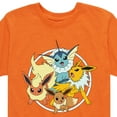 thumbnail image 3 of Pokémon - Eevee Group - Youth Short Sleeve Graphic T-Shirt, 3 of 5