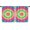Colorful Rainbow Tie, variant on Blackout Kids Curtains,Rainbow Tie Dye Mandala Pattern Childrens Insulated Curtains Set Of 2,Bedroom Essentials,Toddler Room Decor 42"x54"