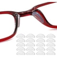 thumbnail image 2 of 10 Pairs Non-Slip Stick on Nose Pads, Adhesive Silicone Glasses Nose Pieces Pad for Eyeglass Sunglasses(Clear), 2 of 8