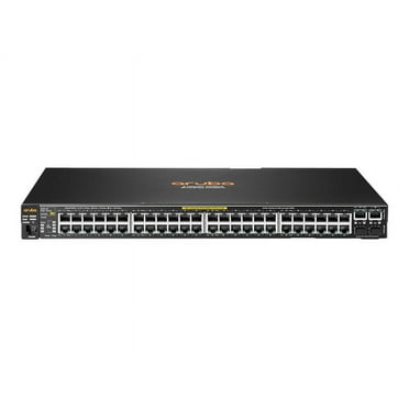HPE Aruba 2530-48-PoE  - Switch - managed - 48 x 10/100   2 x combo Gigabit SFP   2 x 10/100/1000 - desktop, rack-mountable, wall-mountable - PoE 