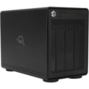 OWC ThunderBay 4 4-Bay 96TB (4x24TB) Thunderbolt 3 RAID 5 Enterprise Edition Array, Black