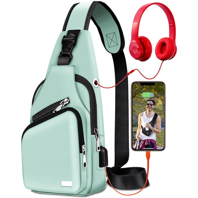 Mochila bandolera de piel Codoule MEEQUE con bandolera