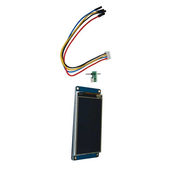 Seitruly Pantalla táctil Nextion NX4024T032 3.2in HMI LCD Controladores Placa universal Reemplazo Ingeniería de procesamiento Principiante Electrónica miscelánea