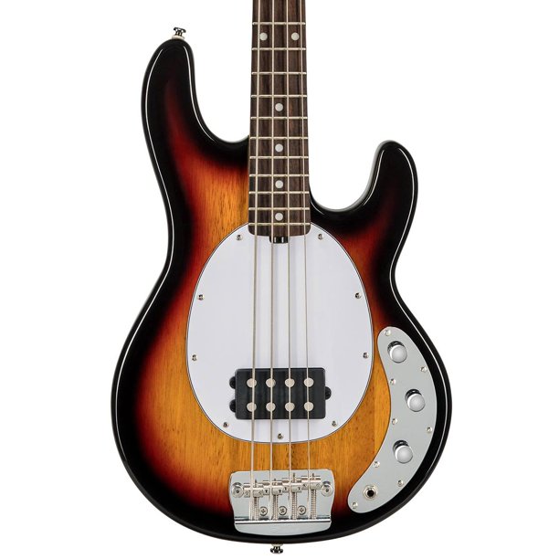 Sterling by Music Man Ray24 CA Bass Guitar (3-Tone Sunburst