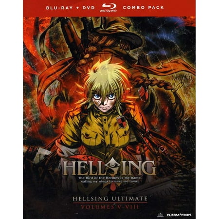 HELLSING ULTIMATE-V05-08 BOX SET (BLU-RAY/DVD COMBO/ALT/5 DISC)