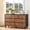 7 Drawers, variant on 5 Drawer Chest, Willow Core Dresser, Engineered Wood Storage Organizer with Vintage Handles for Bedroom, Living Room, Natural Oak