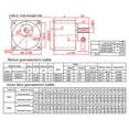 thumbnail image 4 of Motorreductor ANGGREK AC220V 1400RPM velocidad variable para post telecomunicaciones, 4 of 8