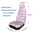 thumbnail image 4 of Sikiie Sheeps Car Seat Protector 2 Pack Car Seat Cushion Mat, Car Seat Covers for SUV, Truck, Van, 4 of 7