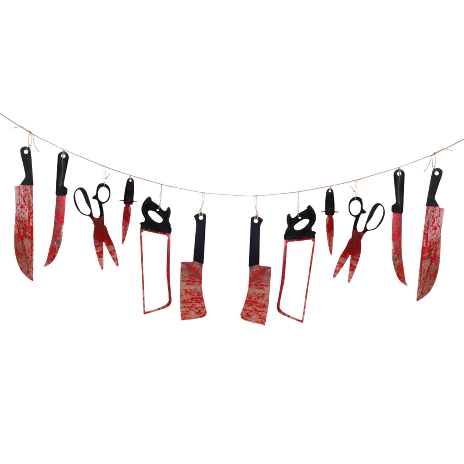 5*  Torture Tools Garland Hanging Decoration  Halloween Horror Decoration