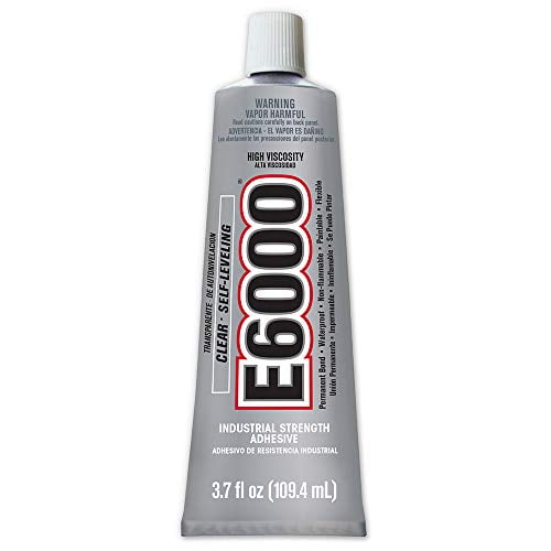E6000 High Viscosity Adhesive, 3.7 Fluid Ounces