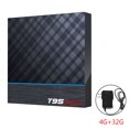 thumbnail image 1 of Caja de televisión inteligente Wi-Fi de doble banda USB 3.0 Caja superior de TV por Internet con control remoto, 4G + 32G, enchufe de EE. UU. sweethay EL3400-05B, 1 of 2