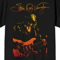 thumbnail image 2 of Stevie Ray Vaughan Playing Guitar With Signature Men's Black Short Sleeve Tee-XXL, 2 of 3