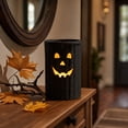 thumbnail image 4 of Yashow Elite Woven Pumpkin Cylinder Decoration 10 inch, Rustic Fall Home Table Centerpiece, Farmhouse Autumn Decor, Halloween Festival Ornament for Mantel Entryway, 4 of 7