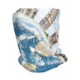 thumbnail image 2 of Disketp World Travel Slouchy Beanie Hip-Hop Soft Lightweight Running Beanie Adult Hats Chemo Cap for Men Women, 2 of 8