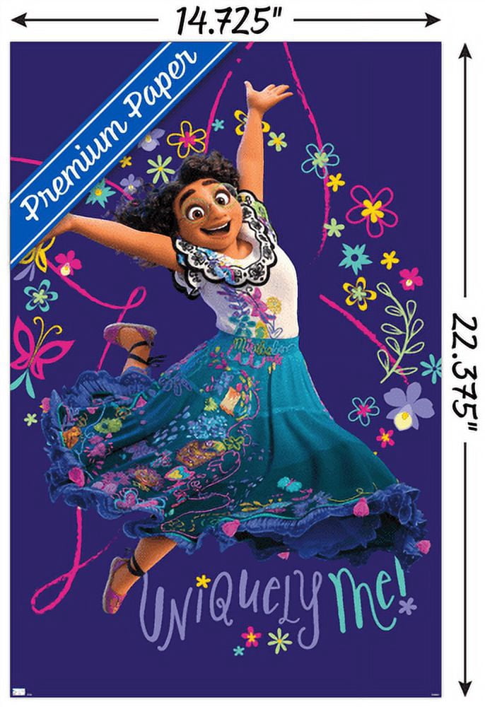 Disney Encanto - Uniquely Me Wall Poster, 14.725" x 22.375"