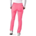 thumbnail image 2 of Adar Addition Scrubs for Women - Skinny Leg Cargo Drawstring Scrub Pants - A6104P - Azalea Pink - XXS, 2 of 7