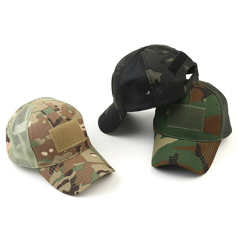 Wisremt Tactical Military Cap Camouflage Hat Simplicity Army Camo