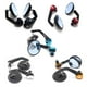 thumbnail image 5 of Paquete de 2 Motocicleta Vista trasera Espejos 360 ° Rotación de gran angular Visión Corrosión Resistente a la resistencia a mano Accesorios de ciclomotor negro Advancent VI002053-01B, 5 of 7