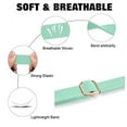 thumbnail image 4 of WIFKLSIIPG Adjustable Sliding Buckle Nylon Woven Breathable Solid Color Strap for Models Smartwatches, 4 of 4