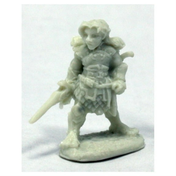 Reaper Miniatures Dingo, Halfling Rogue#77403 Bones RPG Miniature Figure